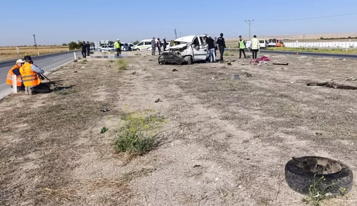 Konya’da Feci Kaza: 2 Ölü, 3 Yaralı