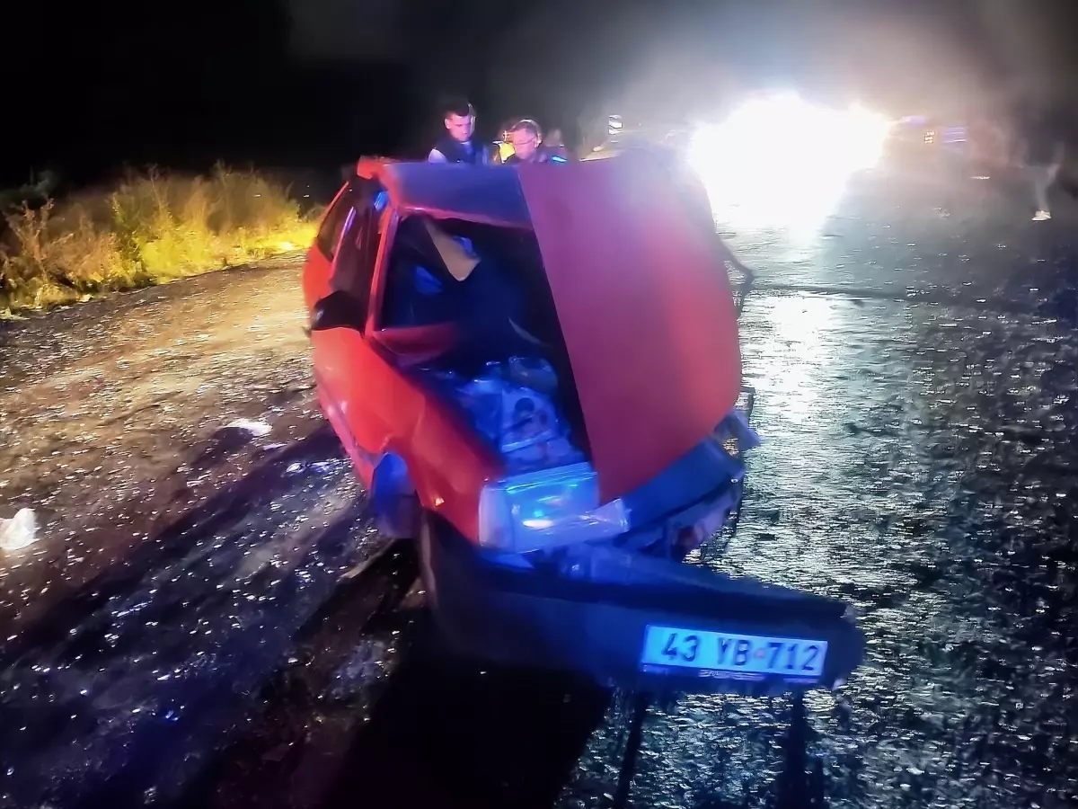 Kütahya’da Trafik Kazası: Bir Kişi Hayatını Kaybetti