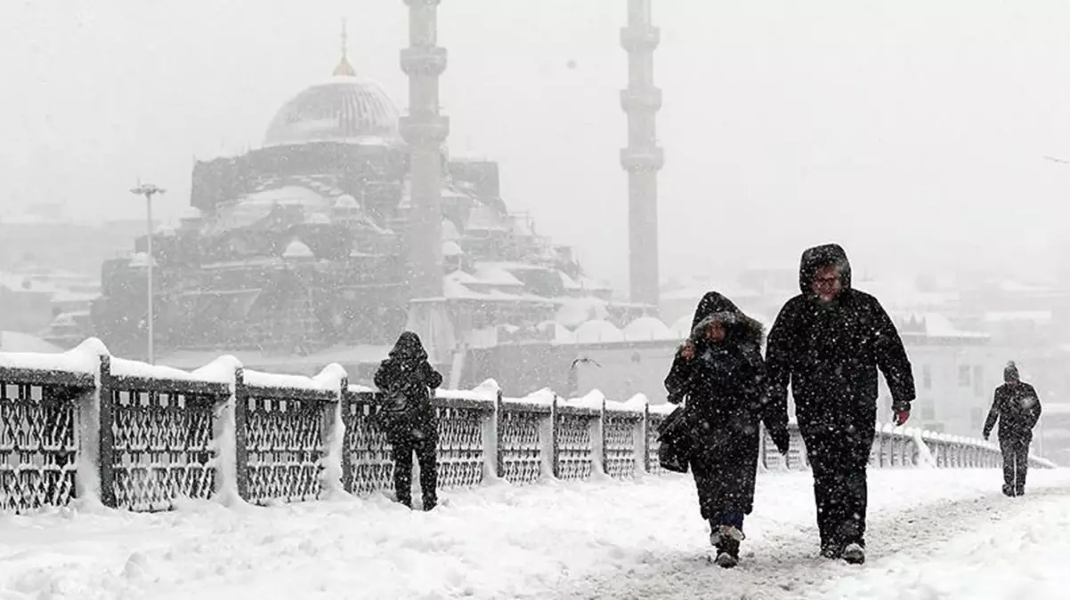 İstanbul’da kar yağışı için tarih verildi