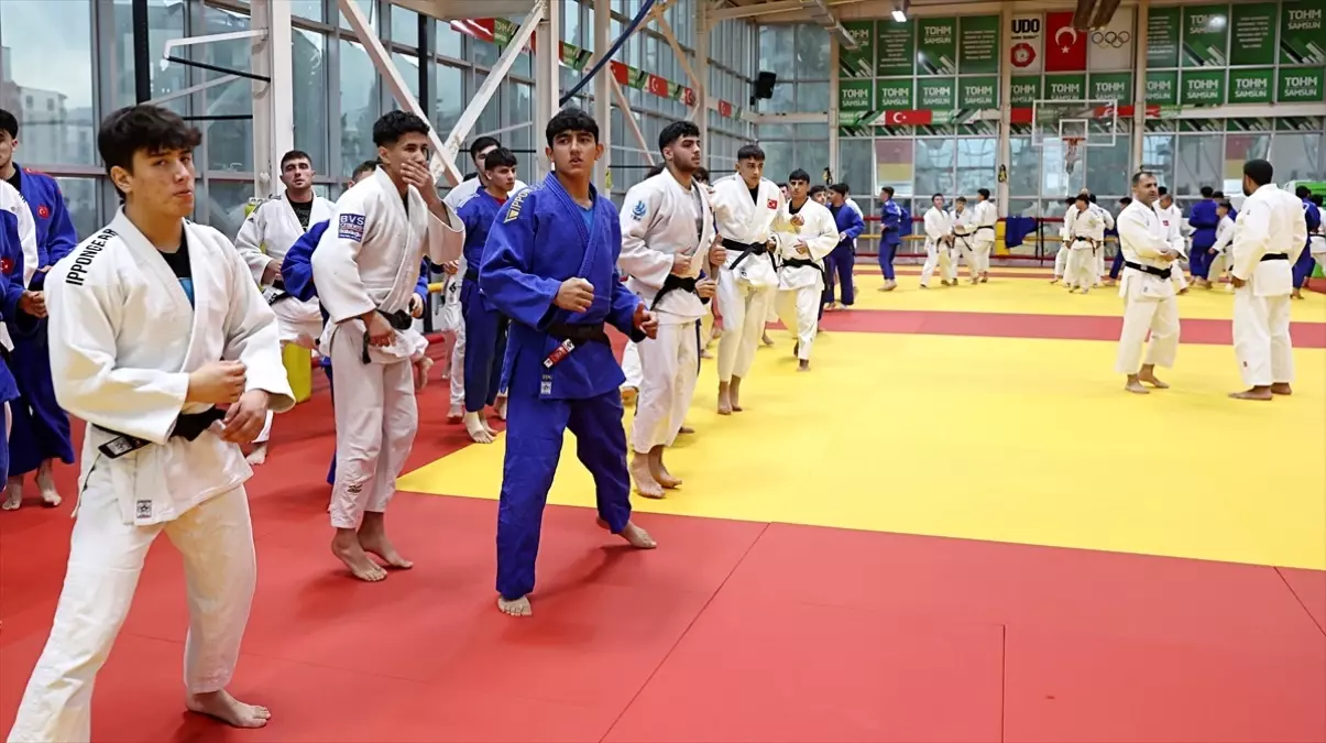 Samsun’da Judo Hazırlık Kampı!