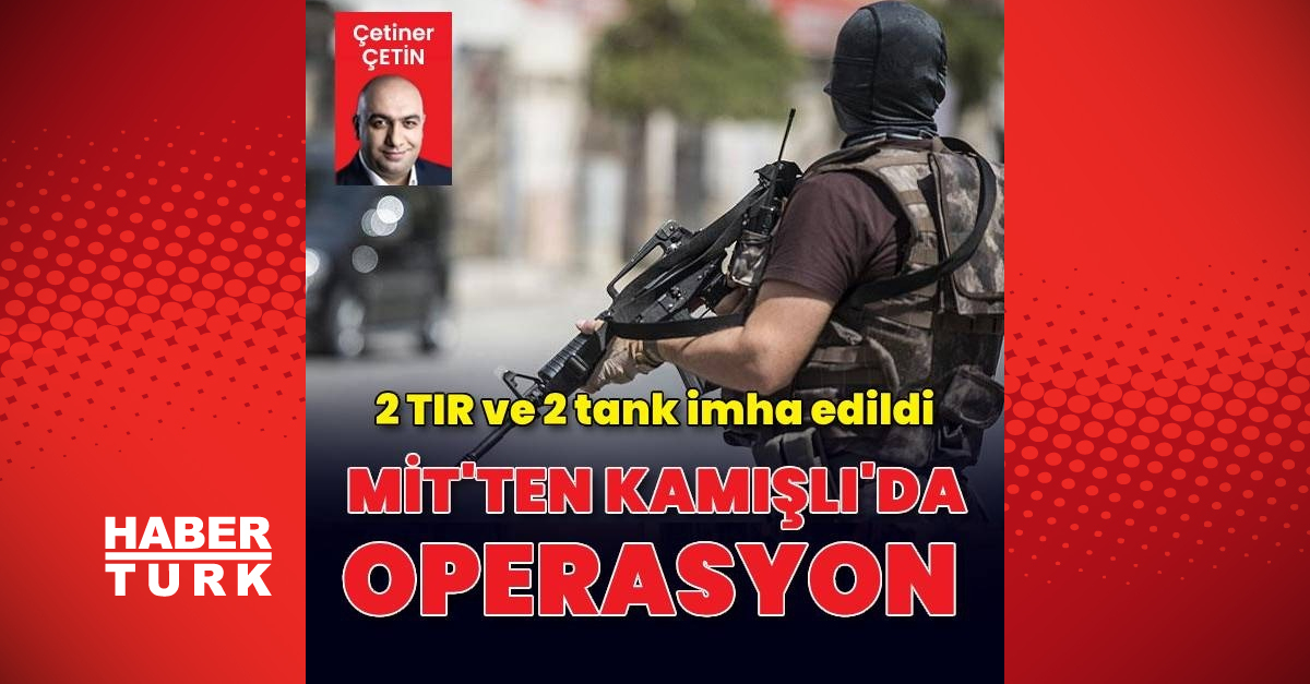 MİT’ten PKK/YPG’ye Kamışlı’da operasyon